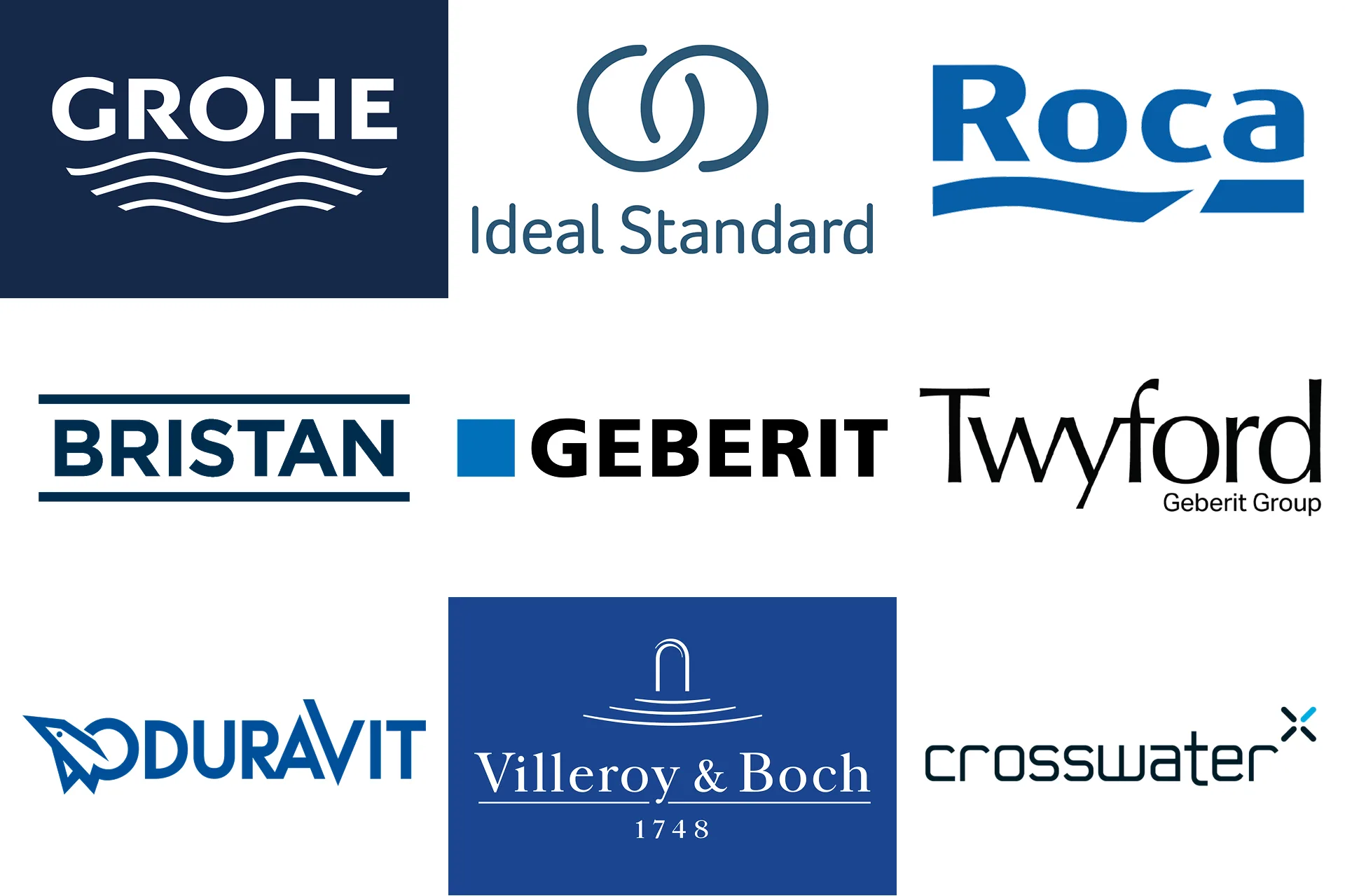 Quality bathroom brands and materials